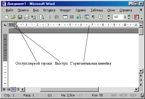 Способы создания списков в Word